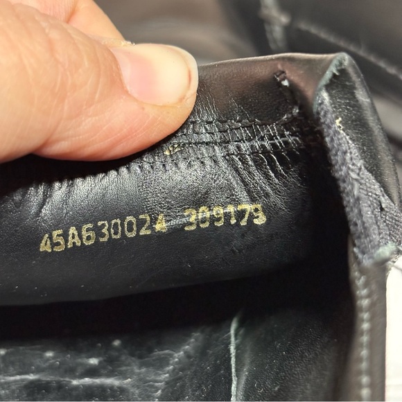 ECCO METROPOLE LONDON PENNY LOAFERS BLACK LEATHER SIZE 45 Men’s Size 11 11.5 - Picture 9 of 10